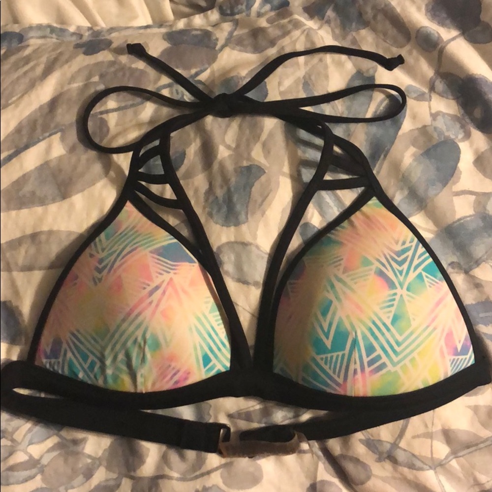 Strappy PINK Victoria’s Secret Bikini Top